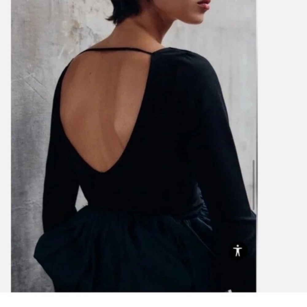 Zara To My Lovers Bubble Hem Top - Picture 5 of 15